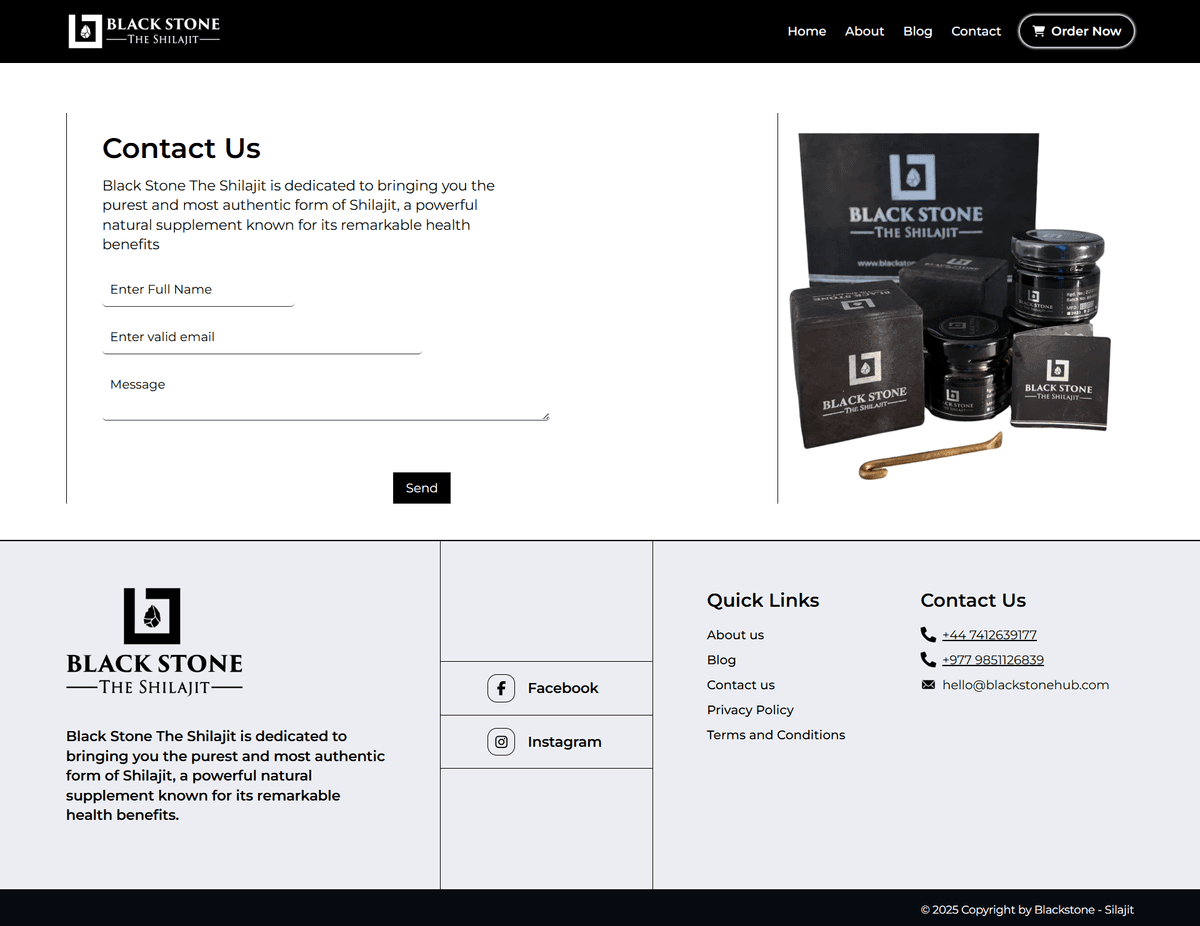 screencapture localhost 3004 contact us 2025 10 29 21 14 31