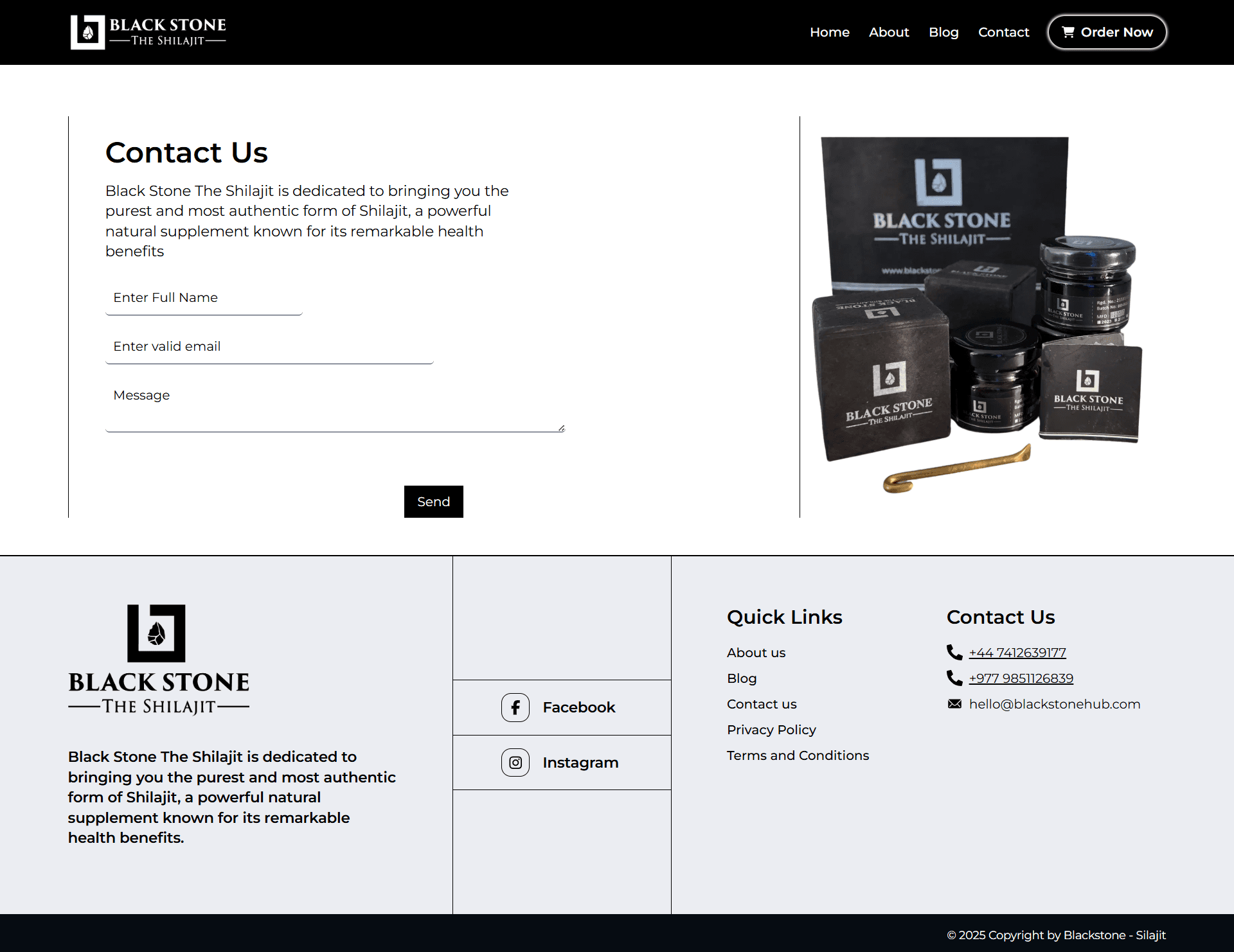 screencapture localhost 3004 contact us 2025 10 29 21 14 31