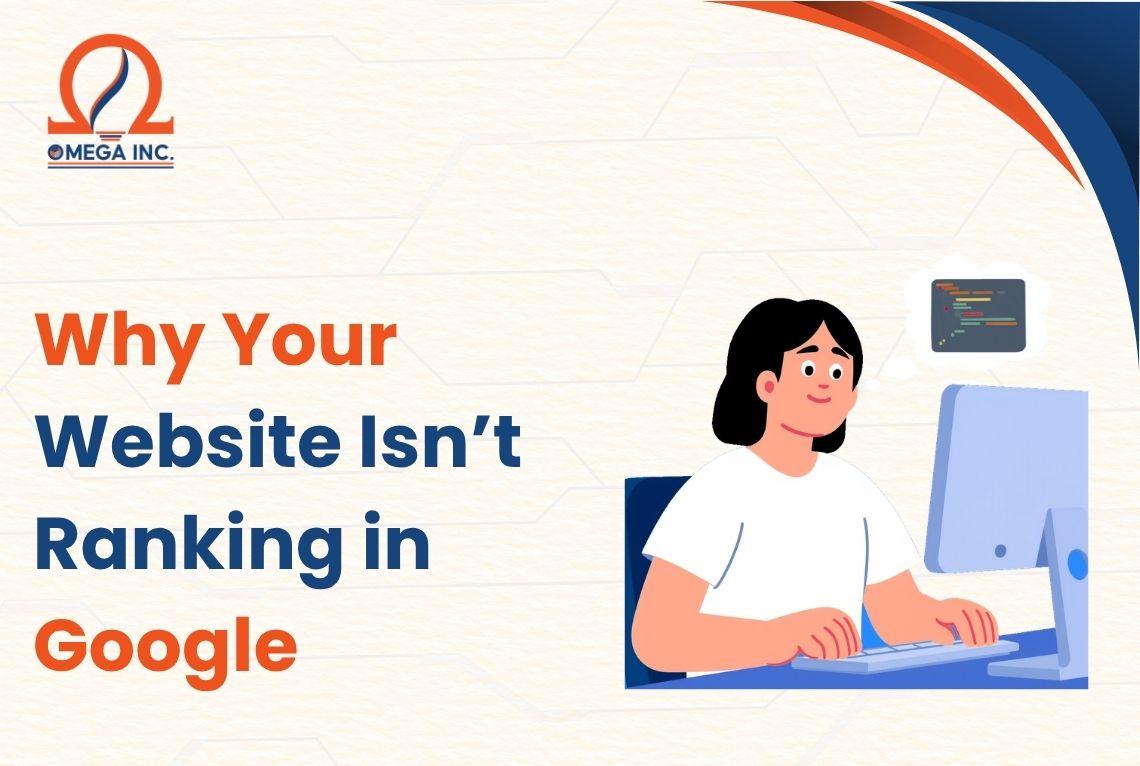 website not ranking on search engines